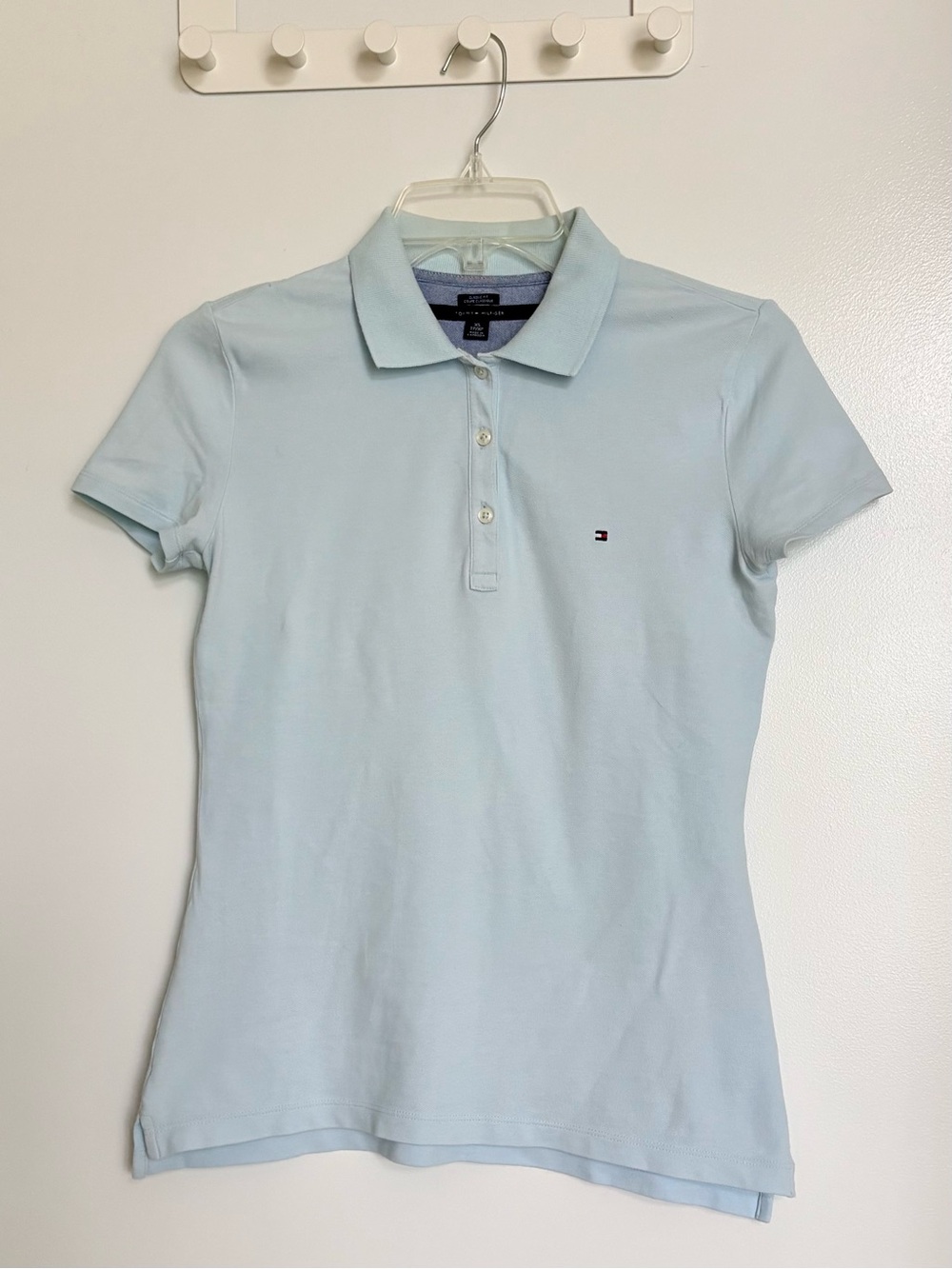 Tommy Hilfiger Light Blue Short Sleeve Polo
